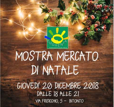 Bitonto, torna la Mostra Mercato a cura della cooperativa Eughenia